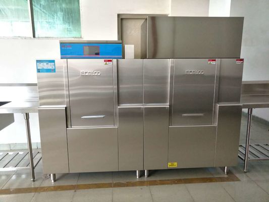 中国 ISOの商業Dishwashing機械、商業Dishwashing装置19.8KW/46.8KW サプライヤー