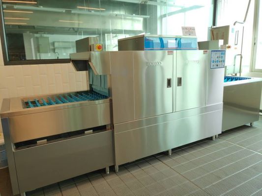 中国 ディッシュウォッシャー/高温Dishwashing機械60~75℃を消毒するホテルの熱湯 サプライヤー