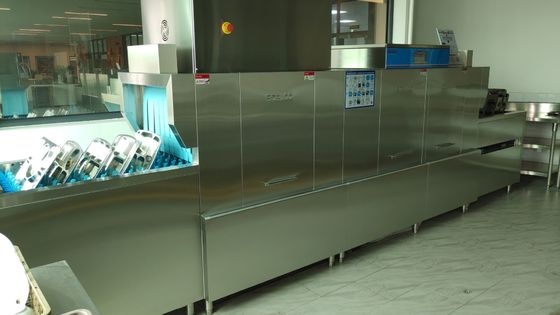 中国 強力な産業Dishwashing機械、レストランの等級のディッシュウォッシャー サプライヤー