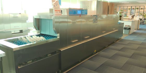 中国 速いクリーニングの商業Dishwashing機械二重層の構造 サプライヤー